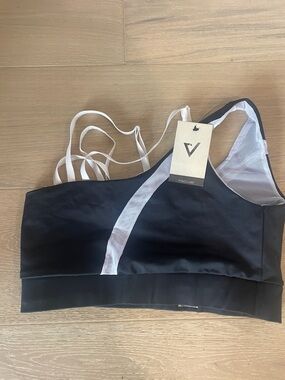 Black & White Sports Bralette
